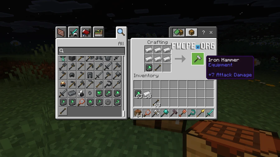 How to craft new tools