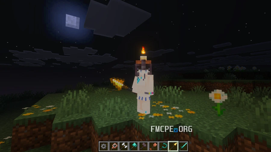 Spear and Miner's Helmet