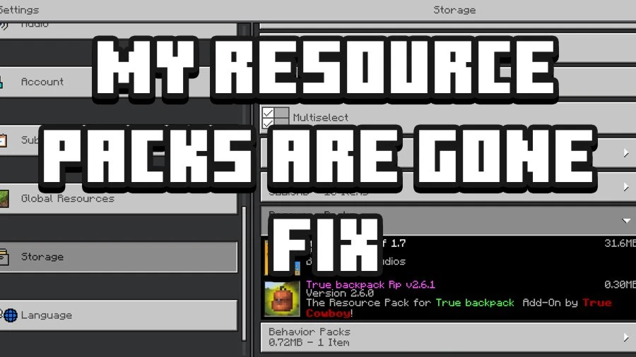 Where did my Minecraft add-ons go?