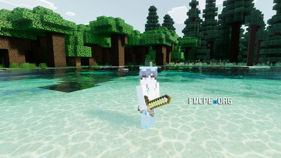 Realistic transparent water