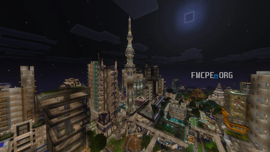 BlueTopia general panorama