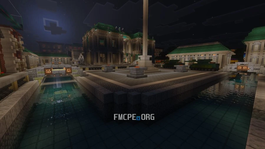 Modern city map for Bedrock