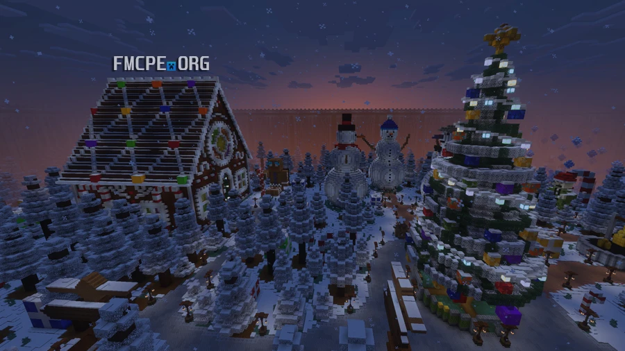 Saving Christmas map