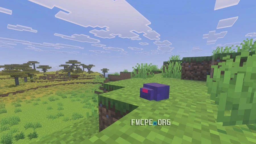 Endermite spawned in the Overworld
