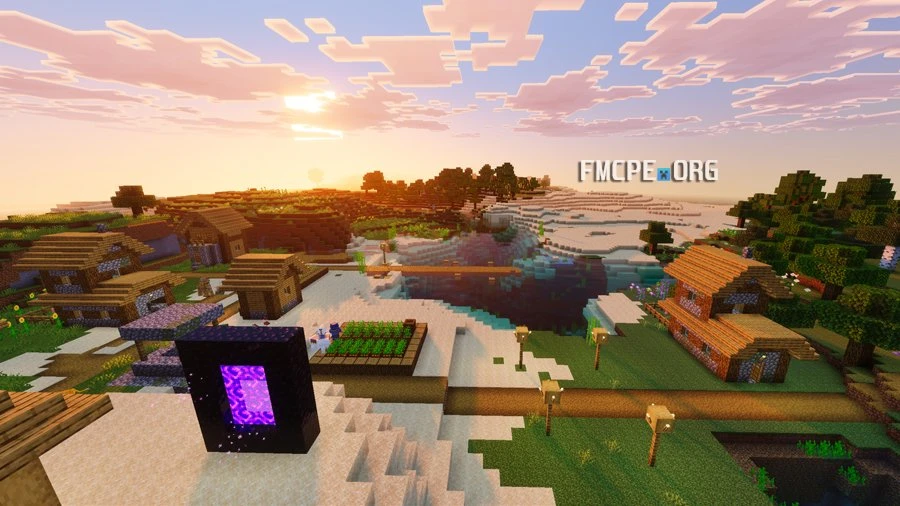 Beautiful reflections on the surfaces