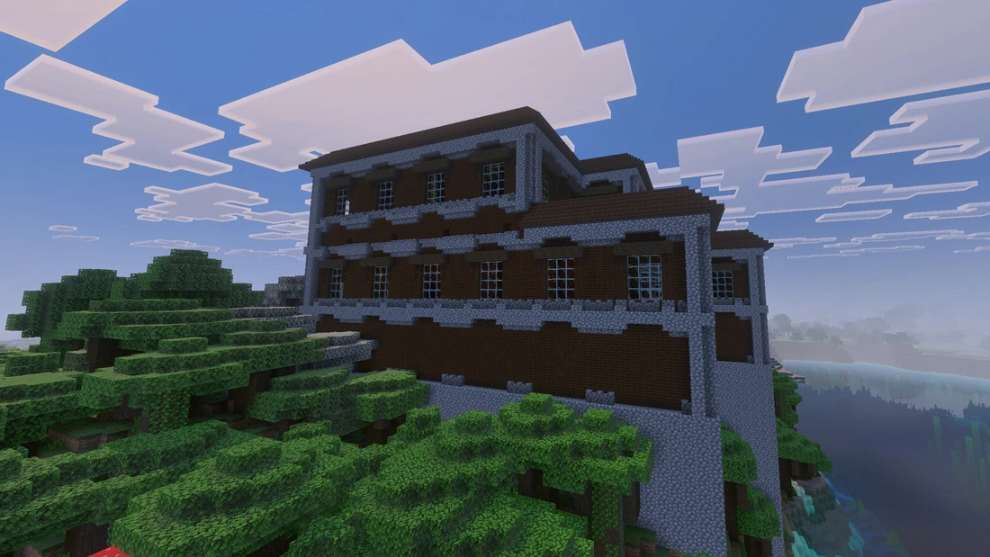 Woodland Mansion in Minecraft Bedrock