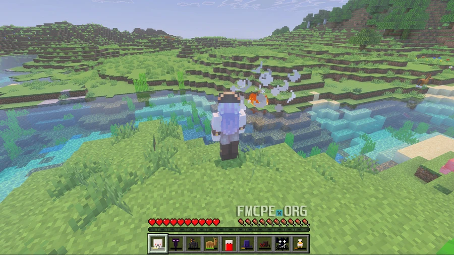 Shooting Fireballs with Ghast Pet