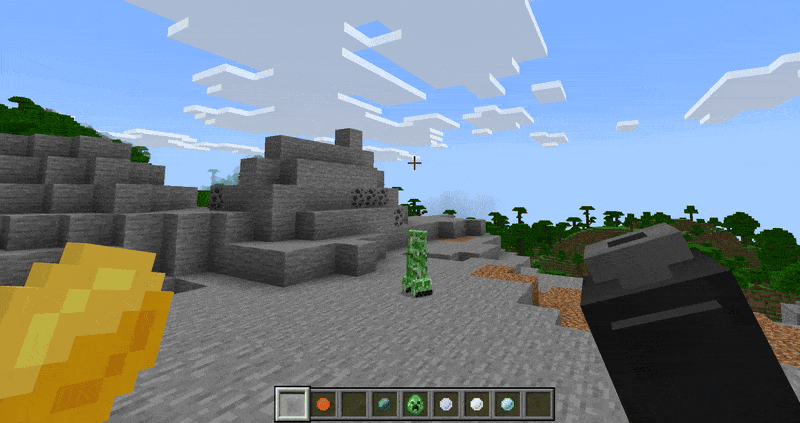 Hand Cannon addon for Minecraft Bedrock 26.3