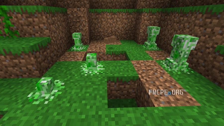 Creeper spores growing