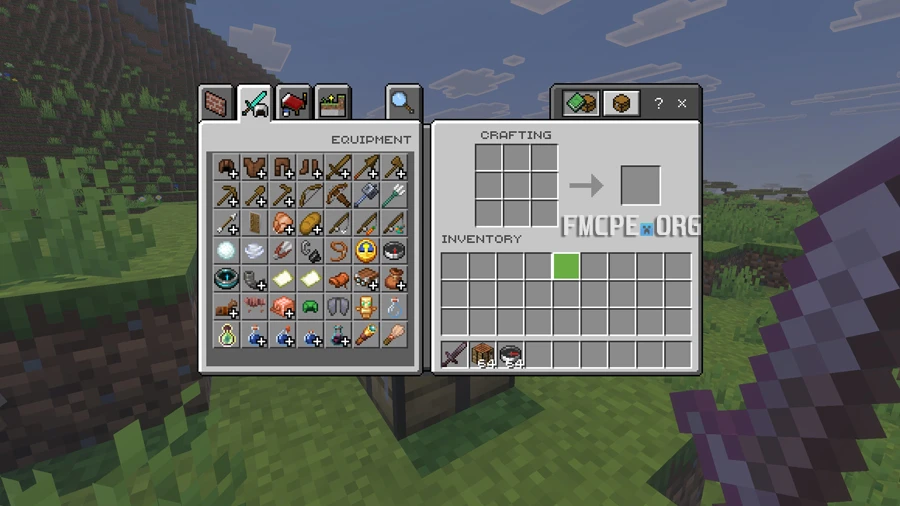 No UI in inventory