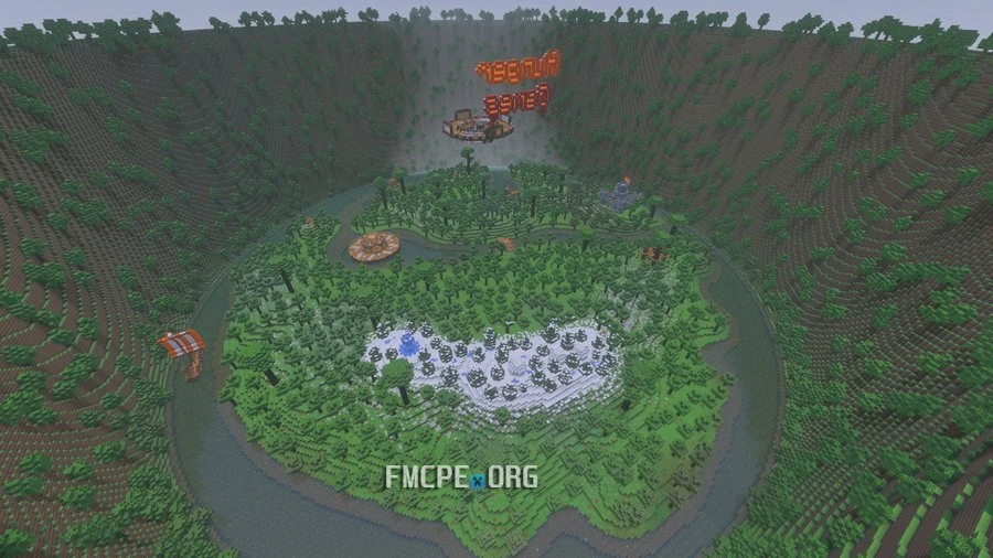 View on the game zone