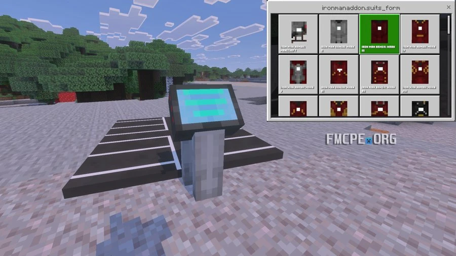 Suits crafting station