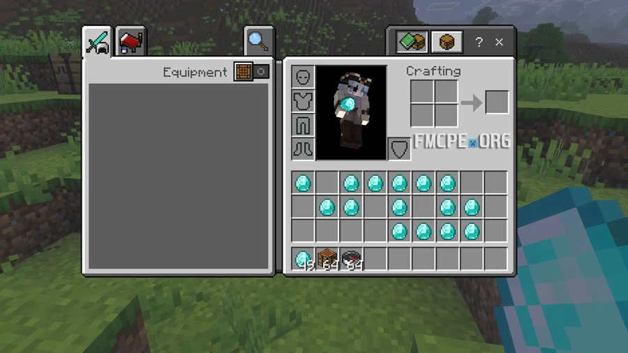 Inventory is intact after the respawn