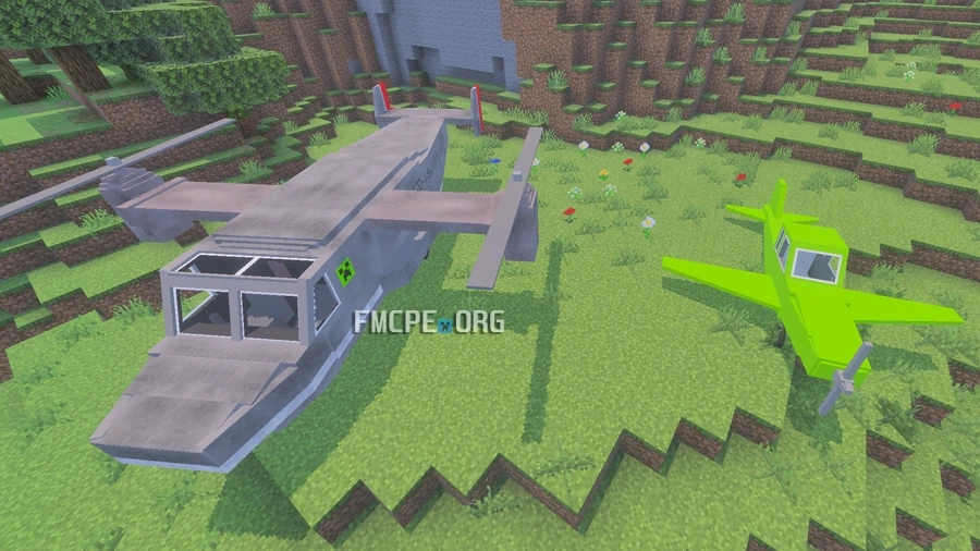 Planes in Minecraft Bedrock
