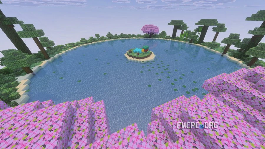 Finish, top of the tower