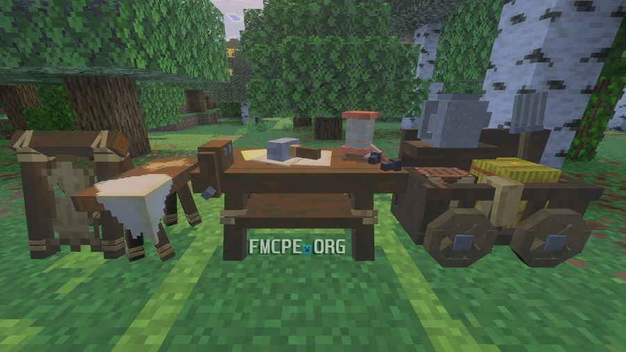 Workbench, Tanning Station, Farmer's Table