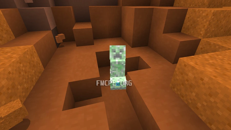 Explosion skill as a Creeper