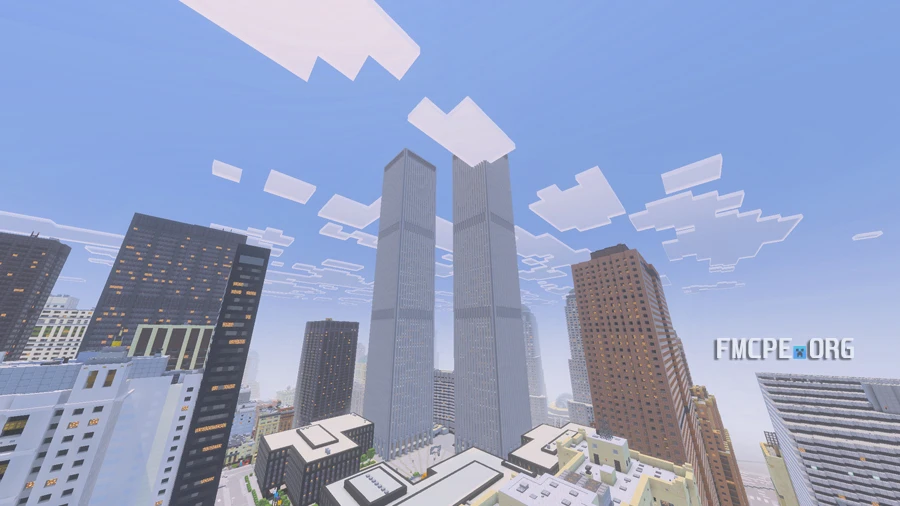 Twin Towers Minecraft