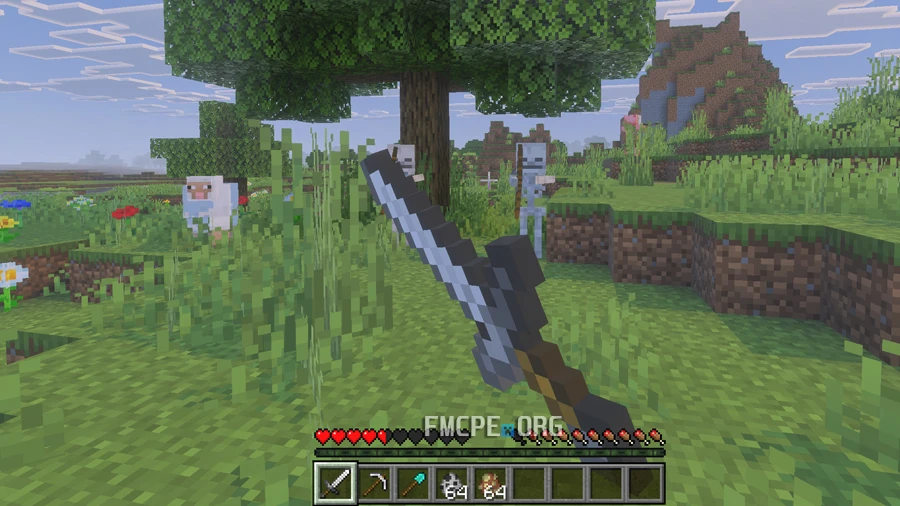 Parrying arrows with a sword