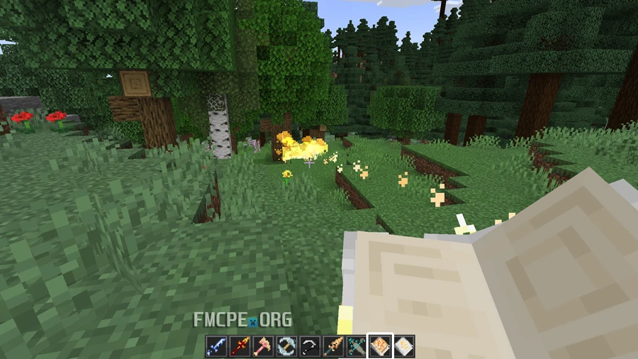 Magic book projectile