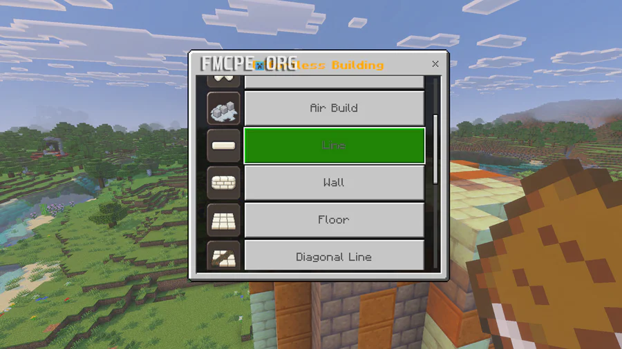 Choosing a form of the build