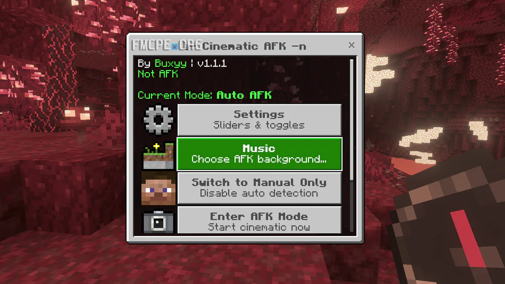 Access Cinematic Settings via Compass