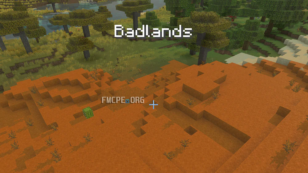 Badlands biome gets announced