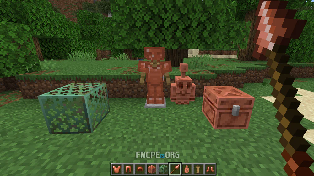 Copper Items in Classic look