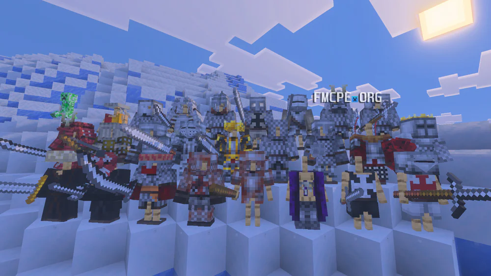 Dozens of medieval cold weapons