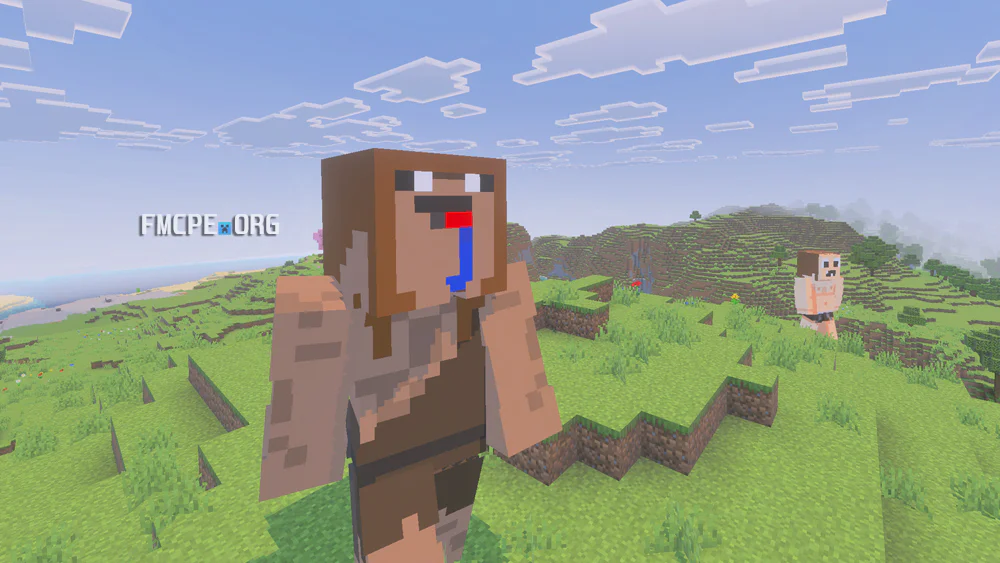 Giant with a funny face