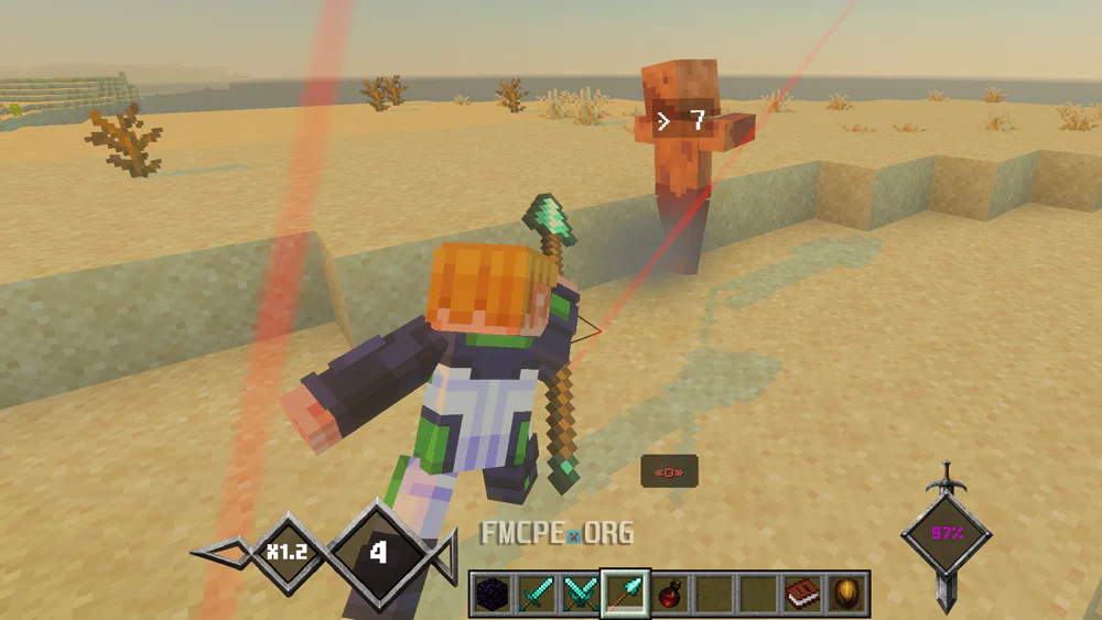 Using a Spear to attack