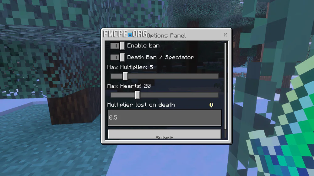 Levels SMP options