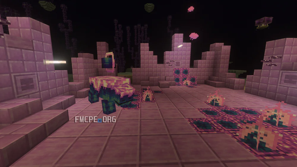 Noxius Immolator mob in his den