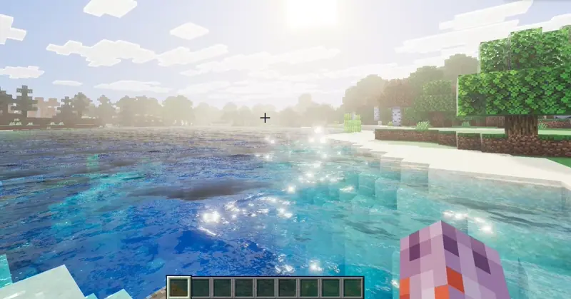 Water Flickering effect