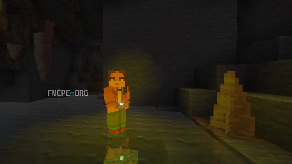 Yellow Copper Torch light