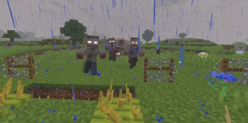 Luring zombies into traps