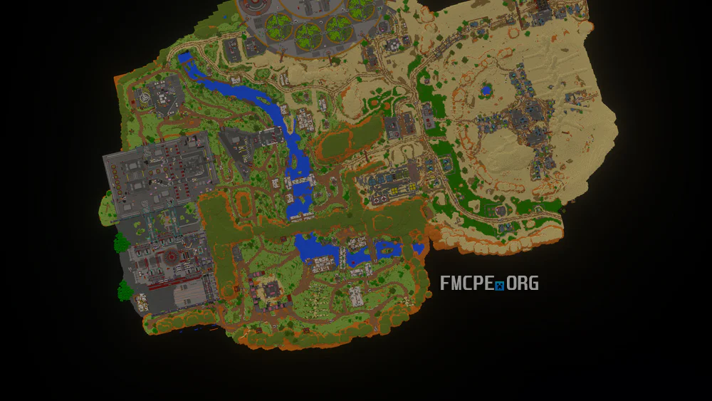 Dropping on a map