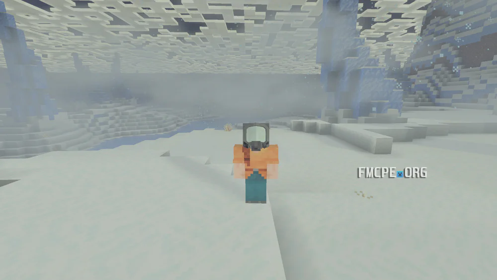 My initial spawn point in the Arctic zone