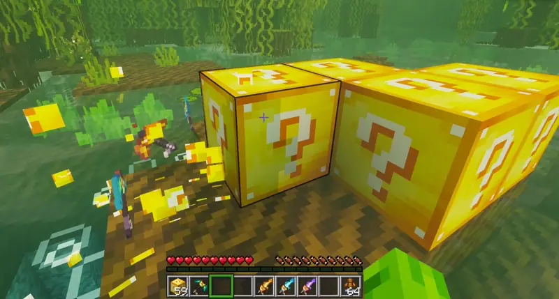 Breaking Lucky Blocks