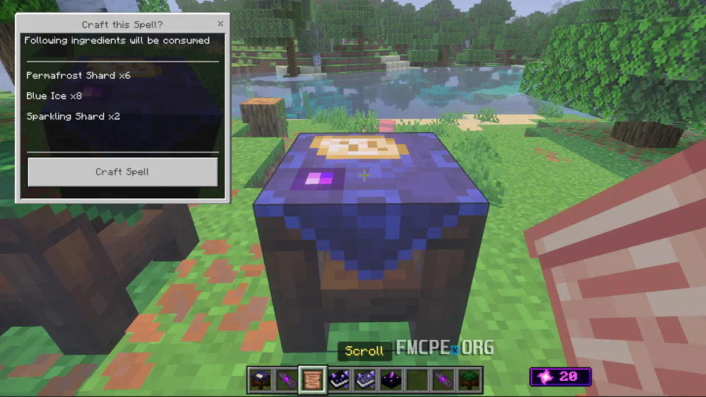 Scroll Crafter table