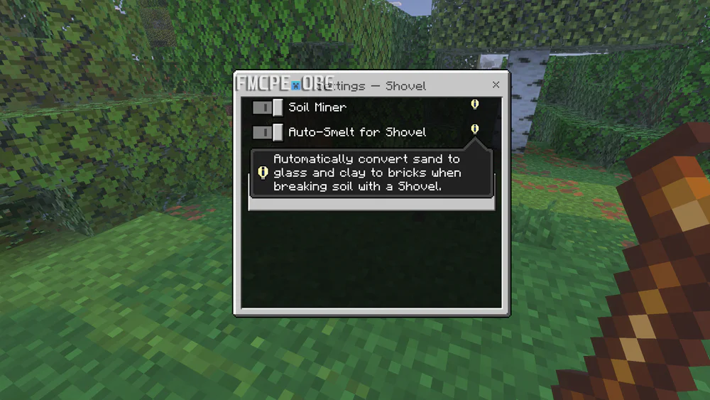 Capytator settings