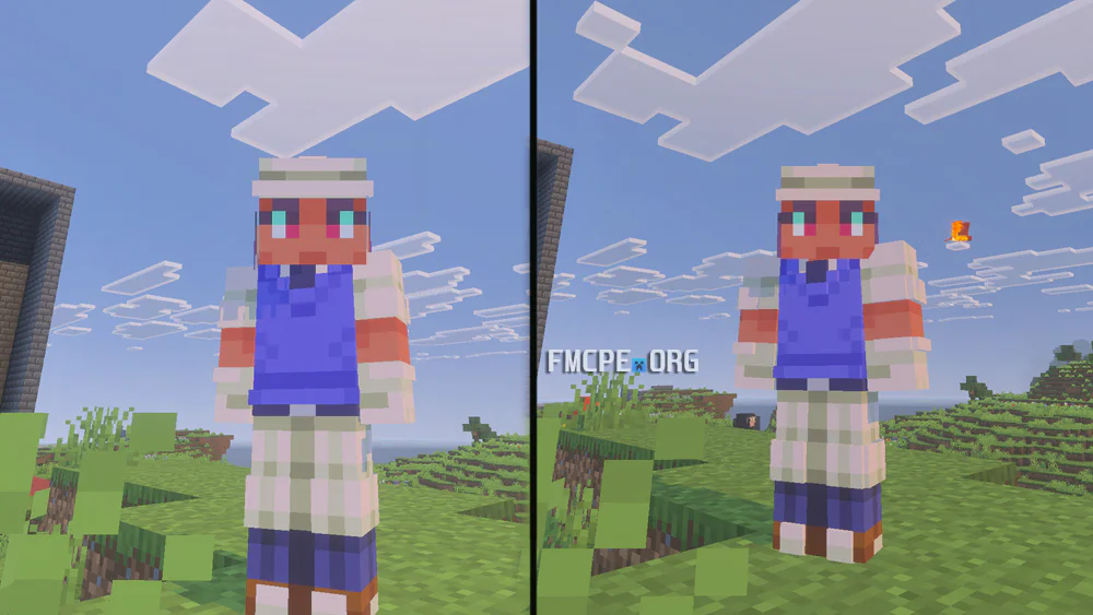 Before and After 3D skin layer
