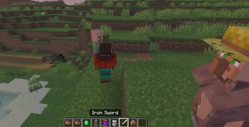Creating a Guard by giving him a Sword