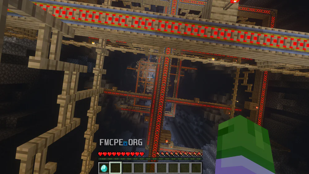 Mineshaft drop