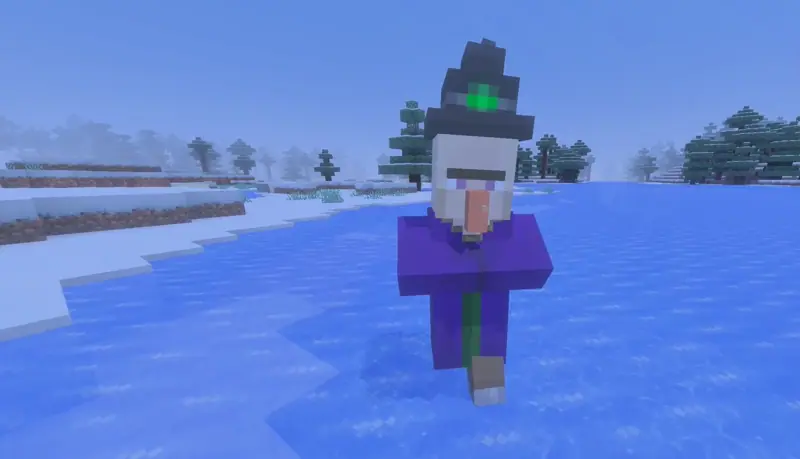 Witch walking