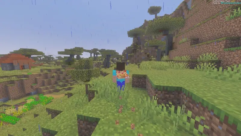 Cape waving as I run