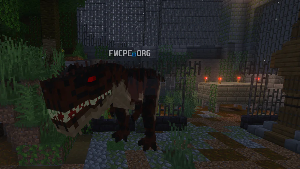 Big angry dino