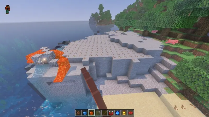 Water and Lava balloon