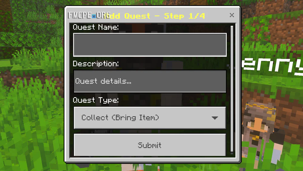 Adding a Quest