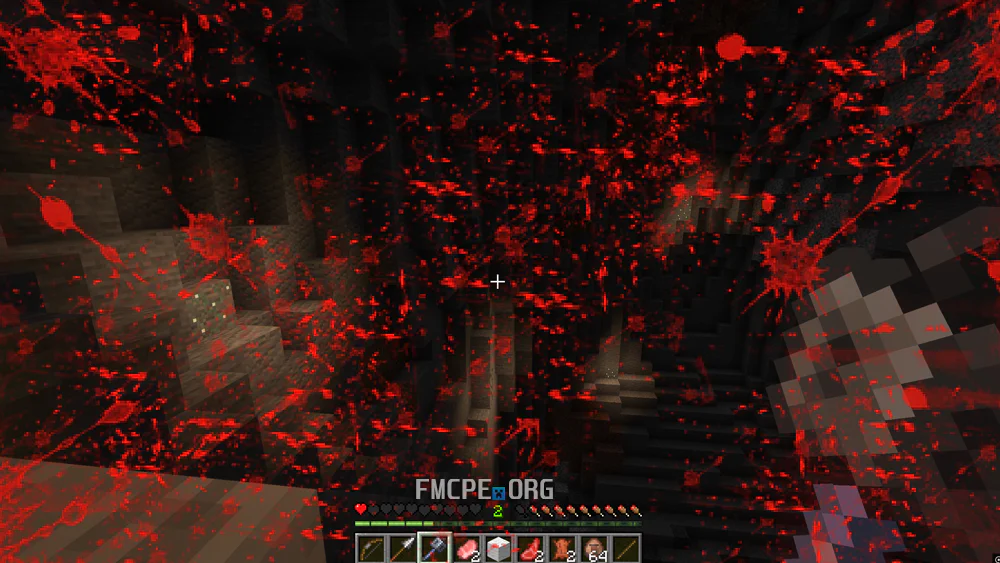 Blood Covered Player Screen